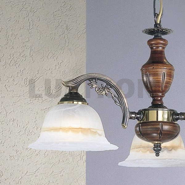 Изображение товара Подвесная люстра Reccagni Angelo L 2701/3 классика с 3 плафонами E27