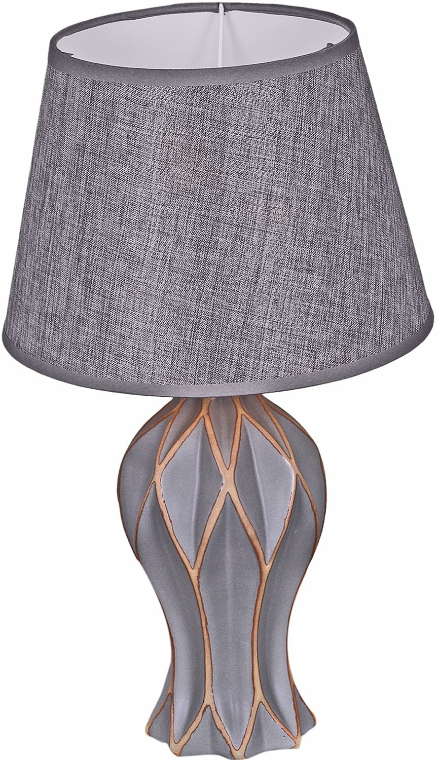 Изображение товара Настольная лампа Reluce 01537-0.7-01 стиль модерн керамика текстиль Италия Китай