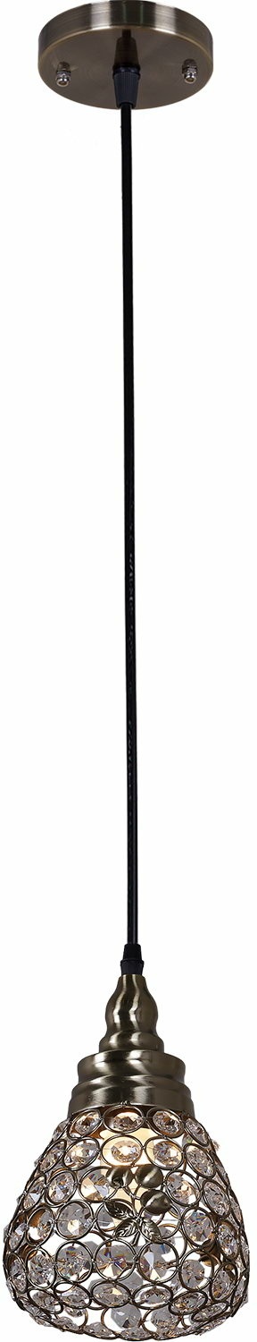 Изображение товара Подвесной светильник Reluce 03345-0.4-01 AB арт-деко металл бронза Италия