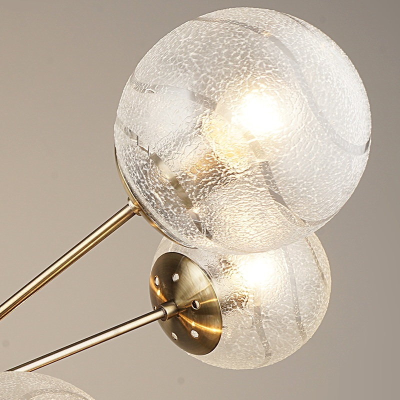 Изображение товара Потолочная люстра молекулы на штанге Reluce 04164-0.3-10