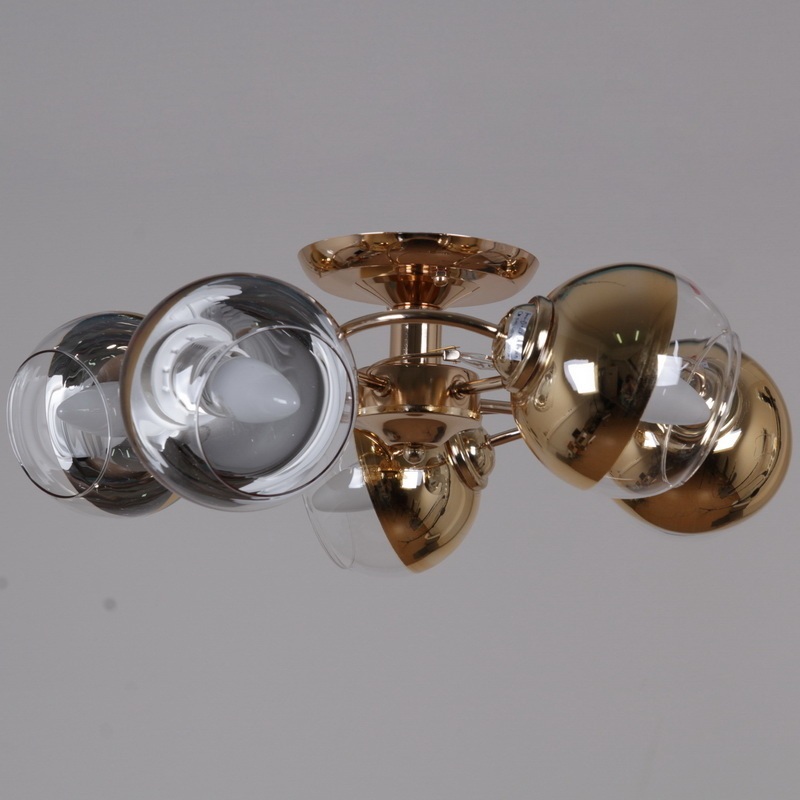 Изображение товара Потолочная люстра на штанге Reluce 32270-0.3-05 современный дизайн золото