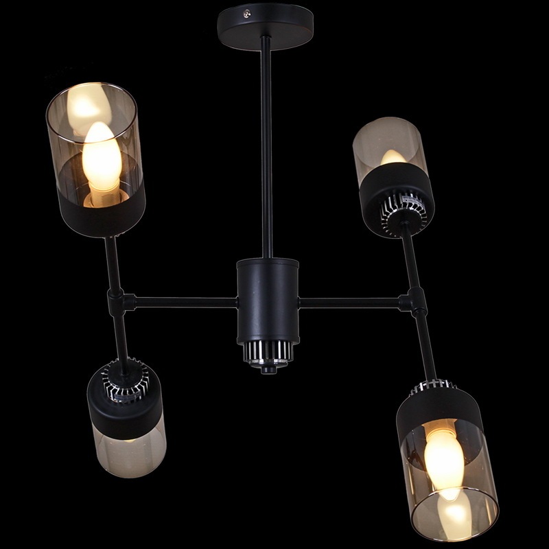 Изображение товара Потолочная люстра на штанге Reluce 32352-0.3-04 с четырьмя лампами