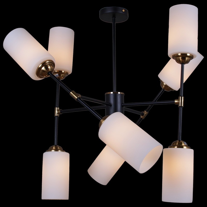 Изображение товара Потолочная люстра на штанге Reluce 32348-0.3-08 современный дизайн 8 ламп