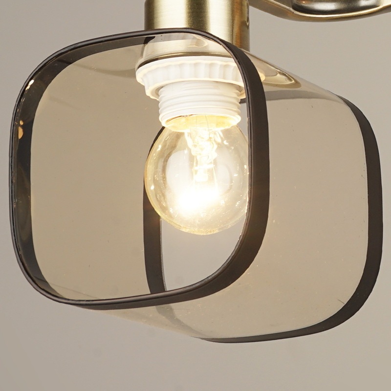 Изображение товара Потолочная люстра на штанге Reluce 04226-0.3-02 AB+BK