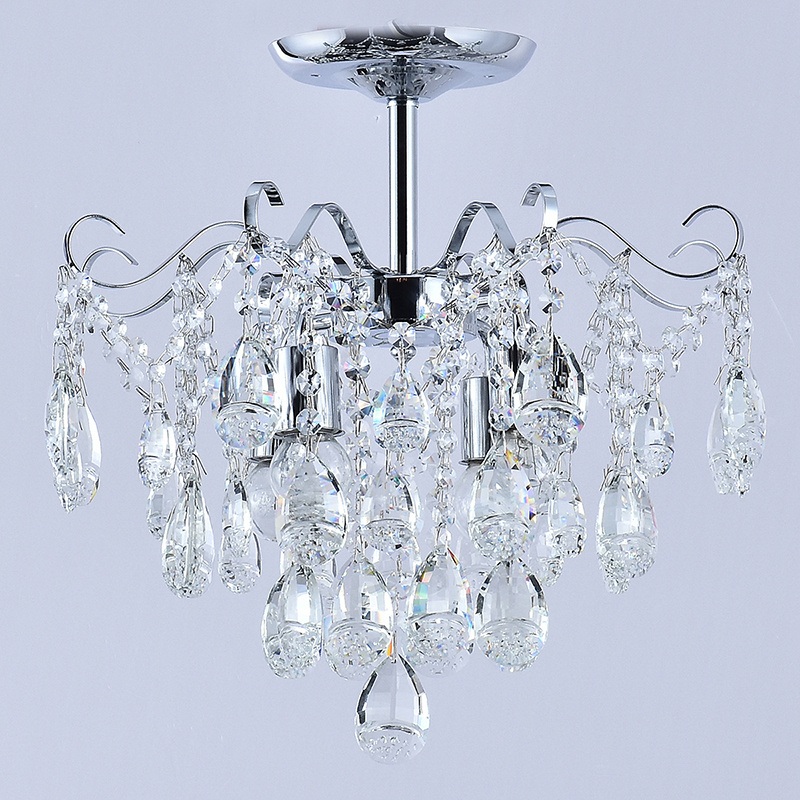 Изображение товара Потолочная люстра хрустальная на штанге Reluce 04065-0.3-04 CR