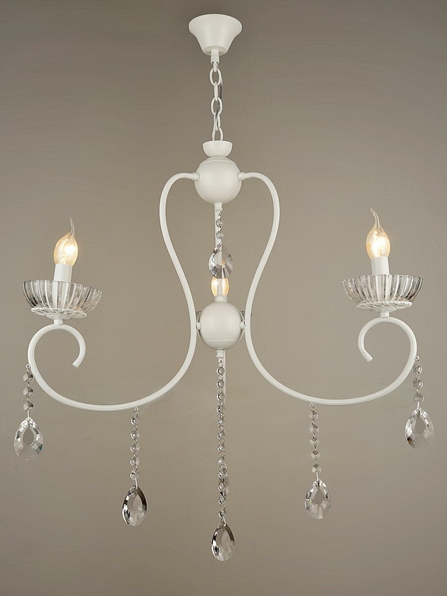 Изображение товара Подвесная люстра Reluce 04461-0.4-03 с подвесками и хрусталем