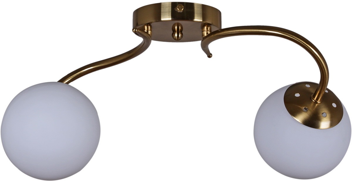 Изображение товара Потолочная люстра Reluce 81724-0.3-02 в форме шара современный дизайн золотой цвет