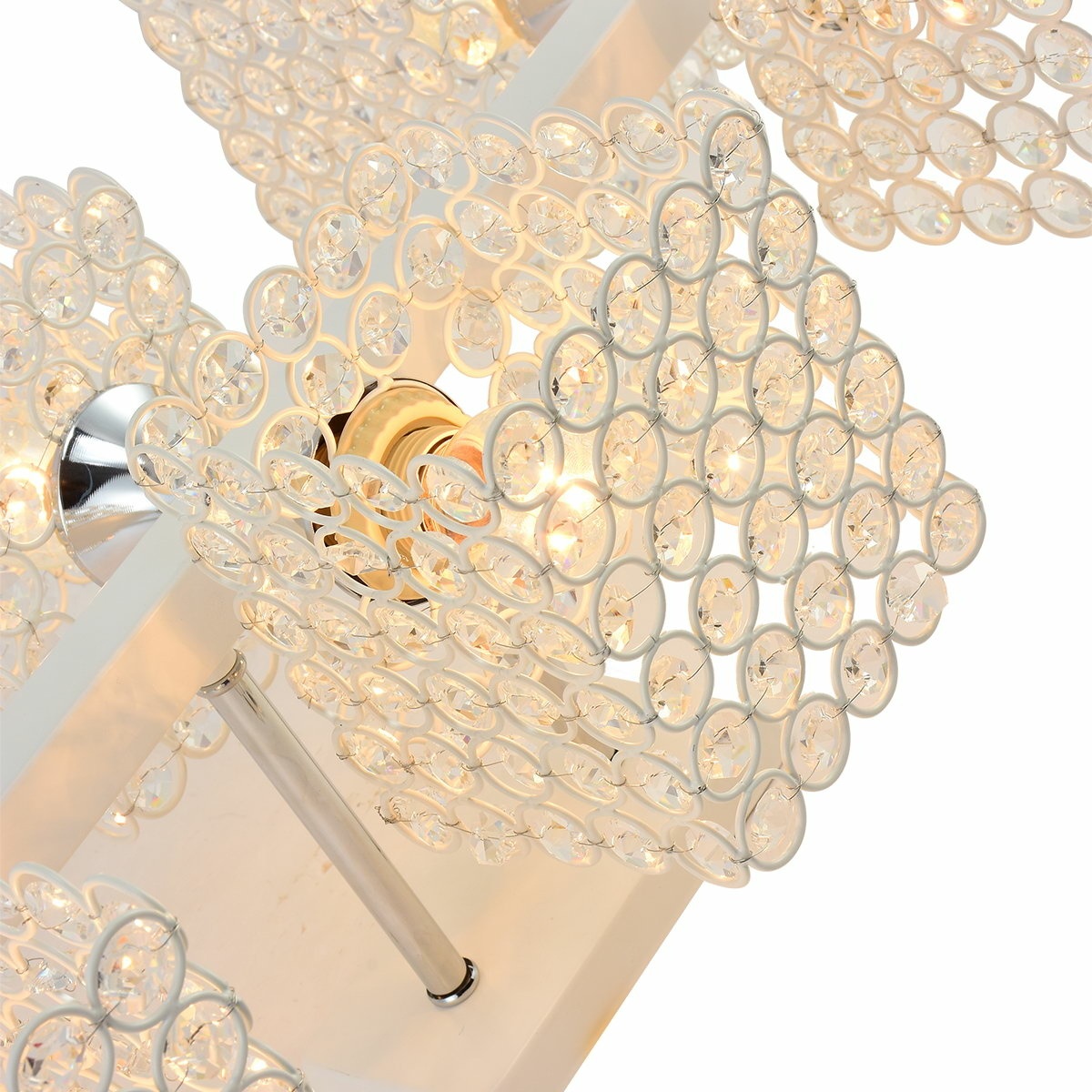 Изображение товара Потолочная люстра на штанге Reluce 01335-0.3-06 WH+CR для современного интерьера