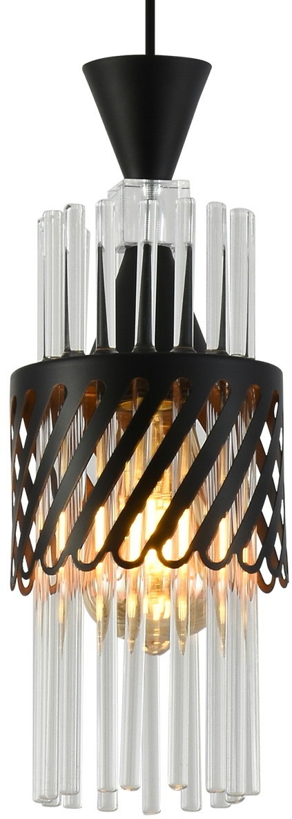 Изображение товара Подвесной светильник Reluce 03034-0.9-01 BK современный дизайн Италия