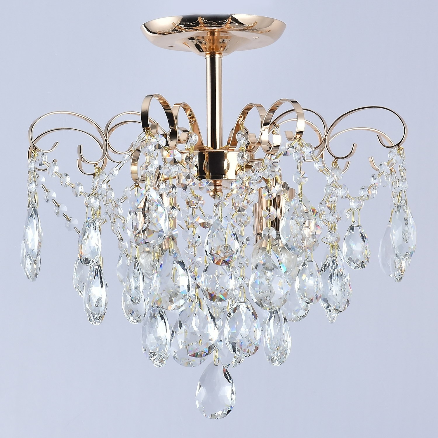 Изображение товара Потолочная люстра Reluce 04051-0.3-04 FGD арт-деко хрустальная