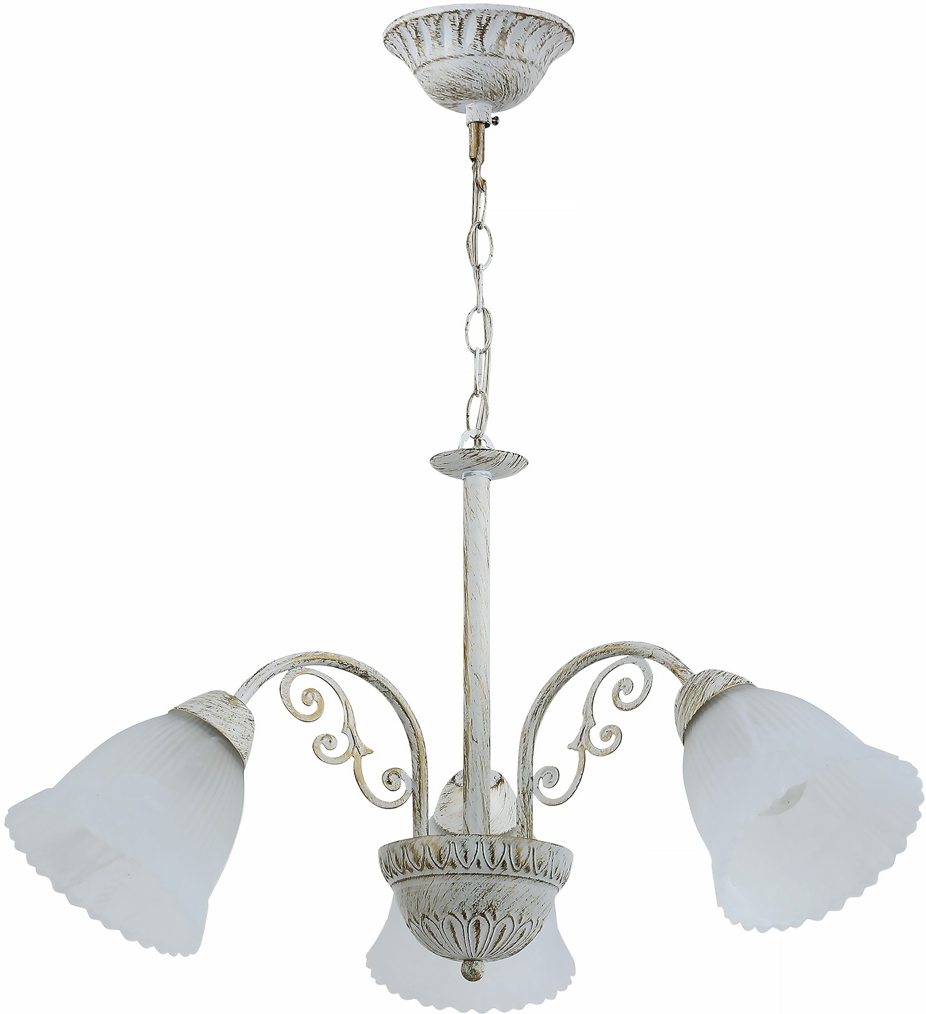 Изображение товара Подвесная люстра Reluce 94458-0.4-03 классика модерн золото стекло 3 плафона