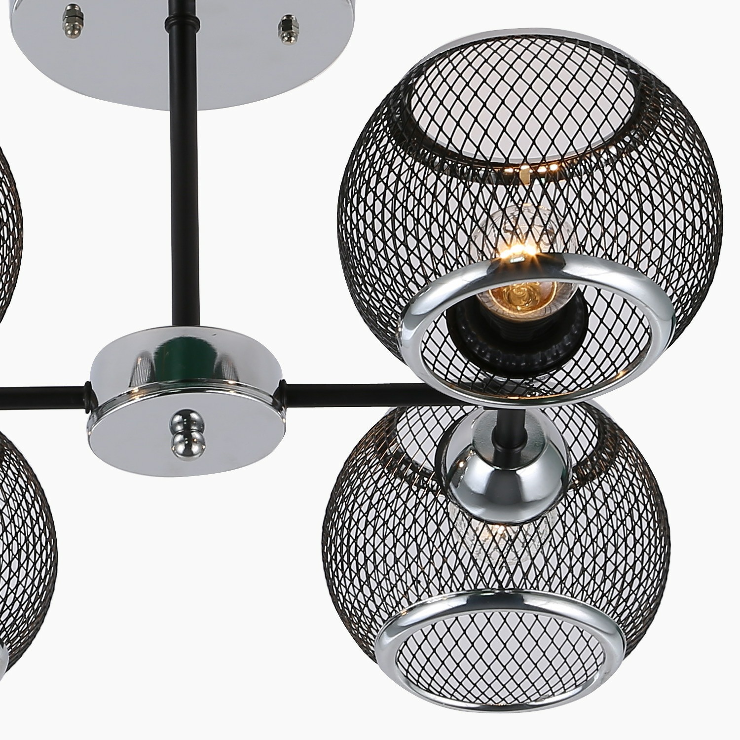 Изображение товара Потолочная люстра на штанге Reluce 06762-0.3-04 современная металлическая с 4 плафонами