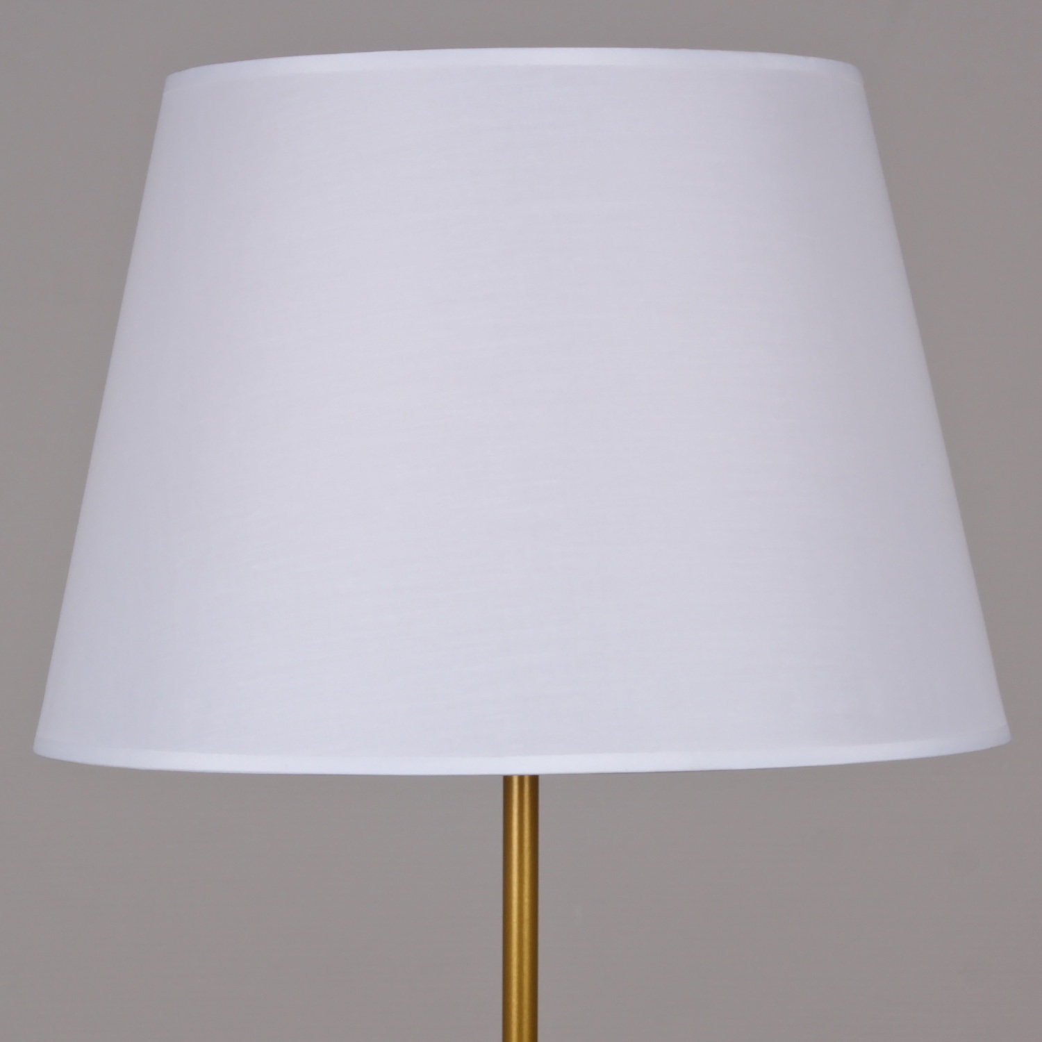 Изображение товара Торшер Reluce GOLD с текстильным абажуром 160 см классический стиль