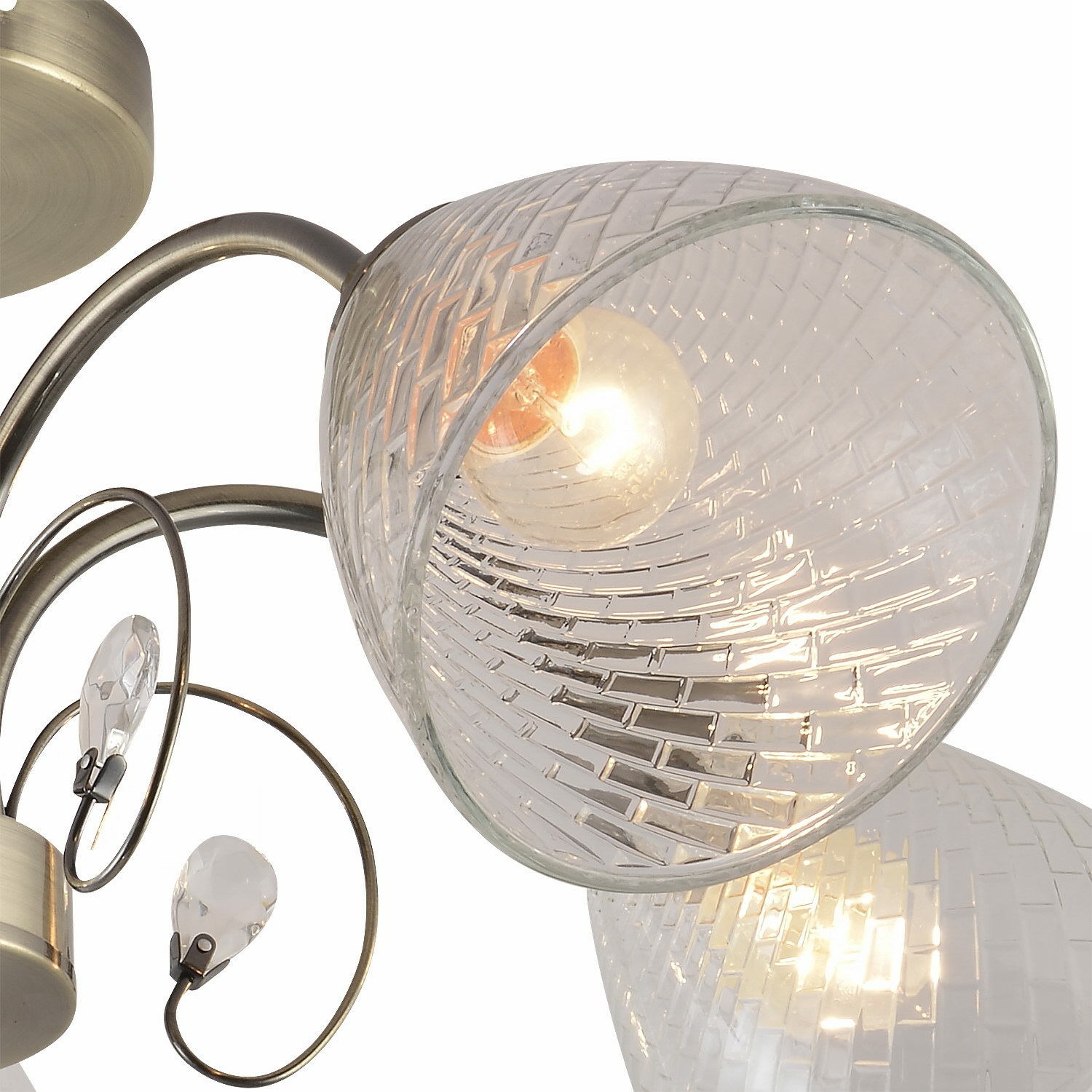 Изображение товара Потолочная люстра на штанге Reluce 01512-0.4-05 AB современный дизайн