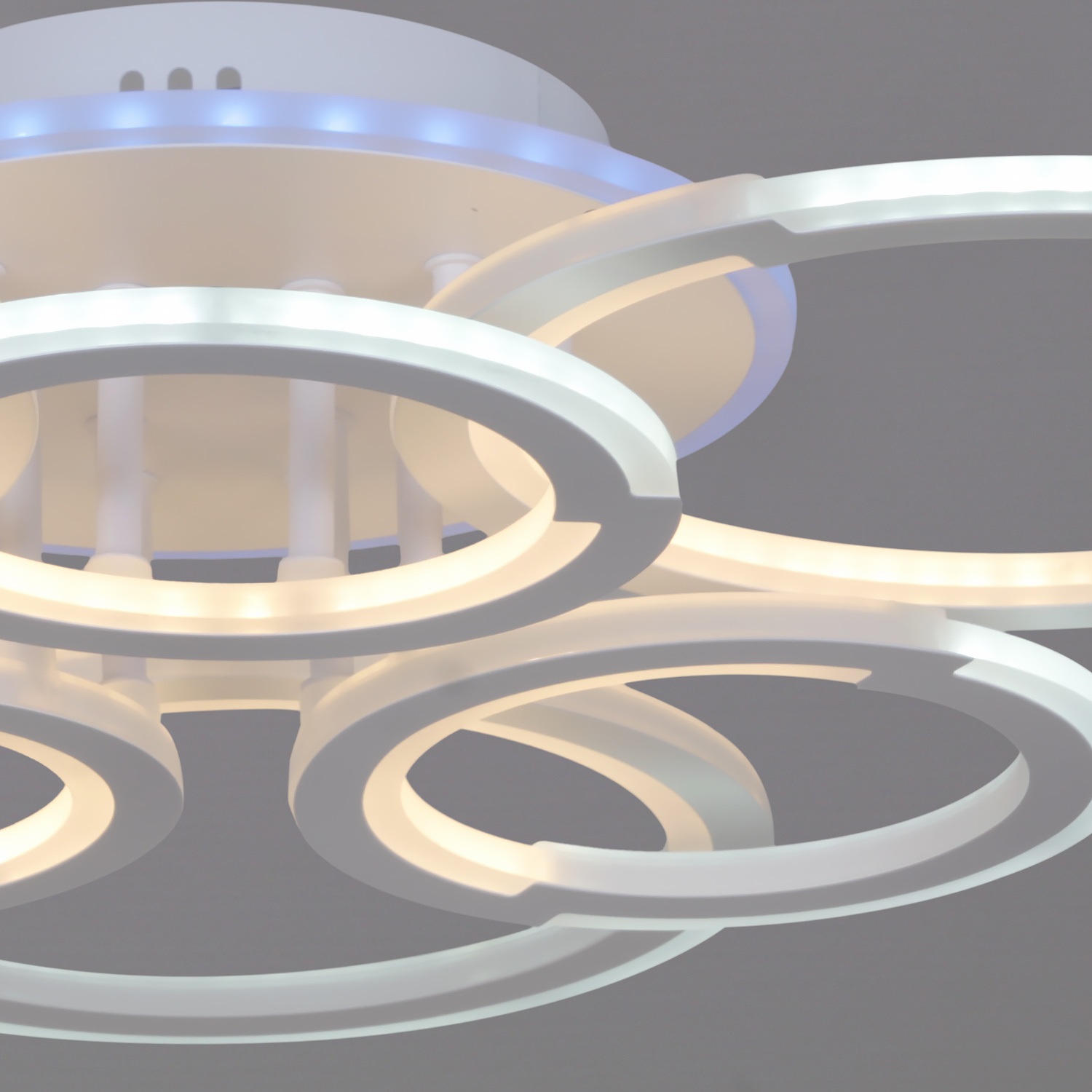 Изображение товара Потолочная светодиодная люстра с RGB управлением и чейнджером яркости