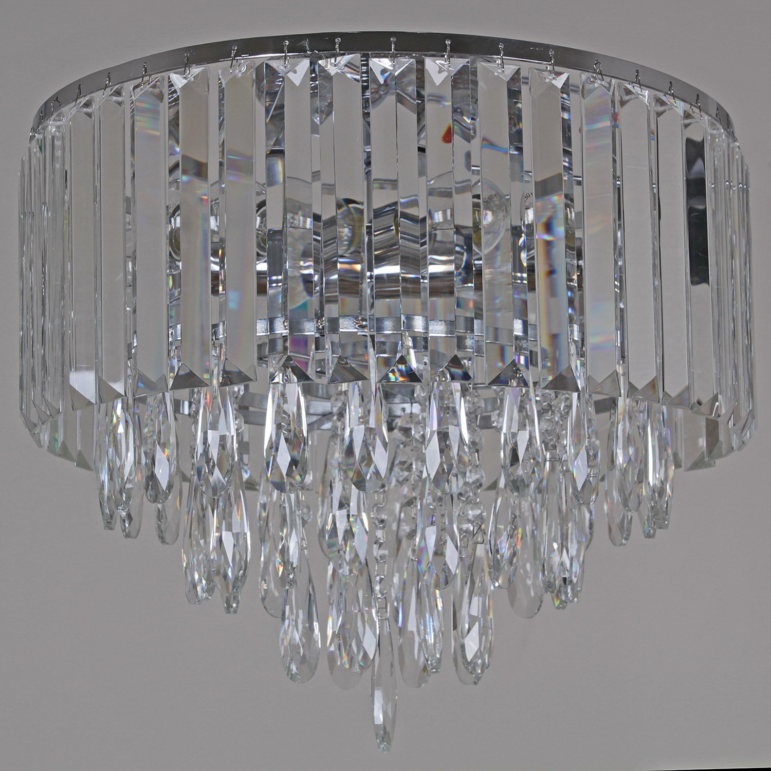 Изображение товара Потолочная люстра хрустальная Reluce 09055-3.3-06 CR