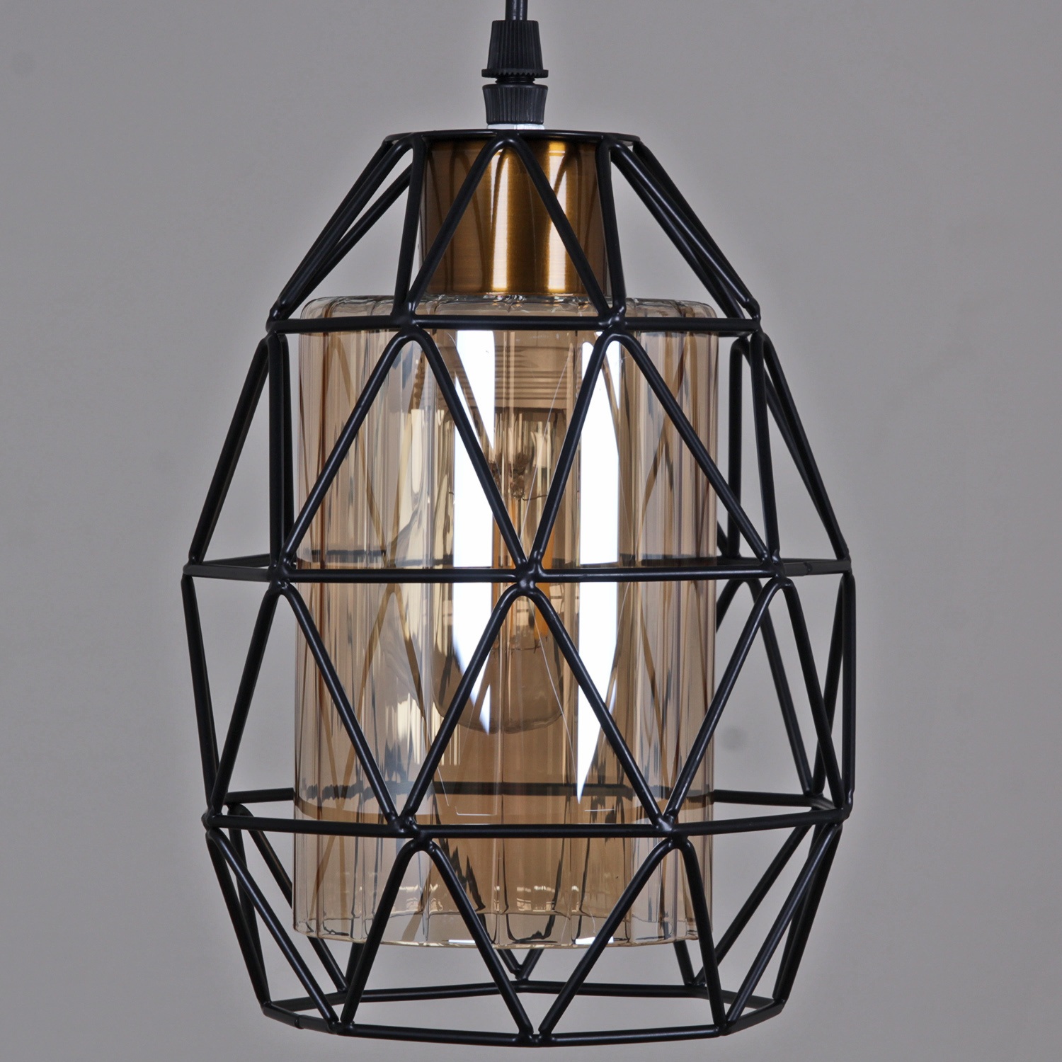 Изображение товара Подвесной светильник Reluce 03342-0.9-01 BK стиль лофт 40 Вт