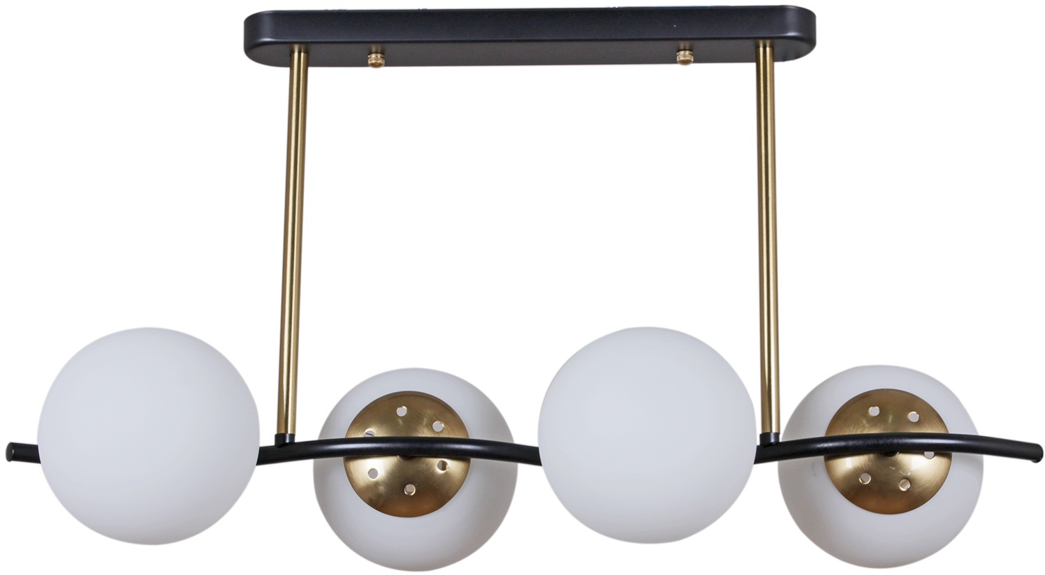 Изображение товара Потолочная люстра на штанге Reluce 36364-0.3-04 BK+COP в форме шара современные стиль
