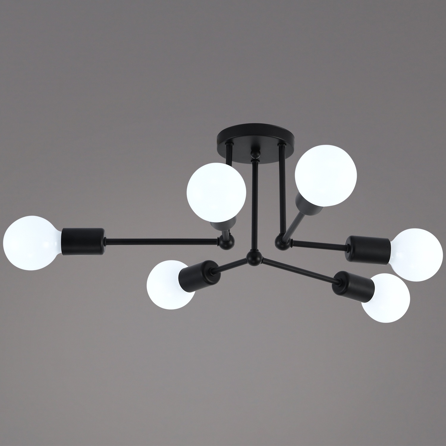 Изображение товара Потолочная люстра на штанге Reluce 01651-0.3-06 BK