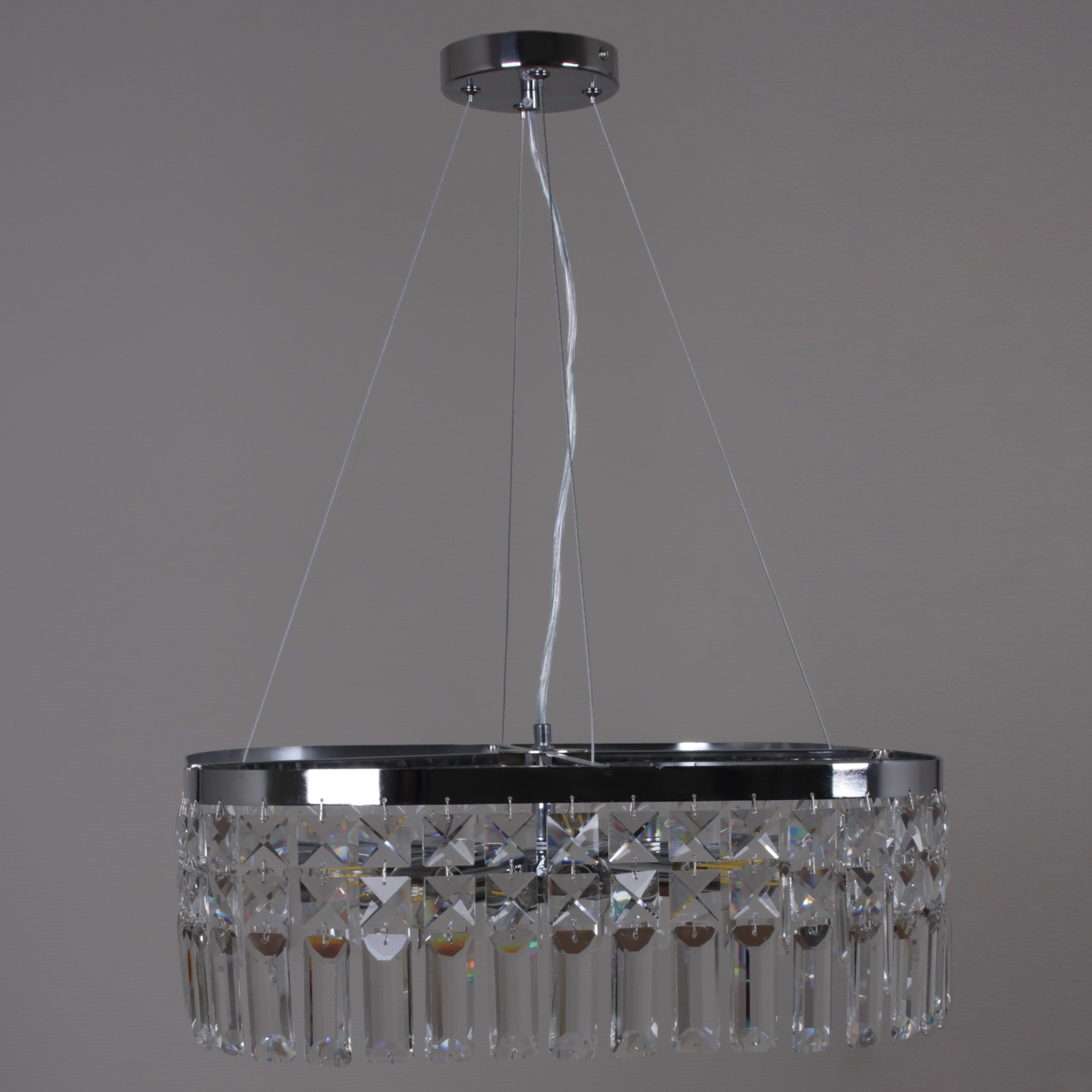 Изображение товара Подвесная люстра хрустальная Reluce 90320-0.4-06 CR классическая для гостиной