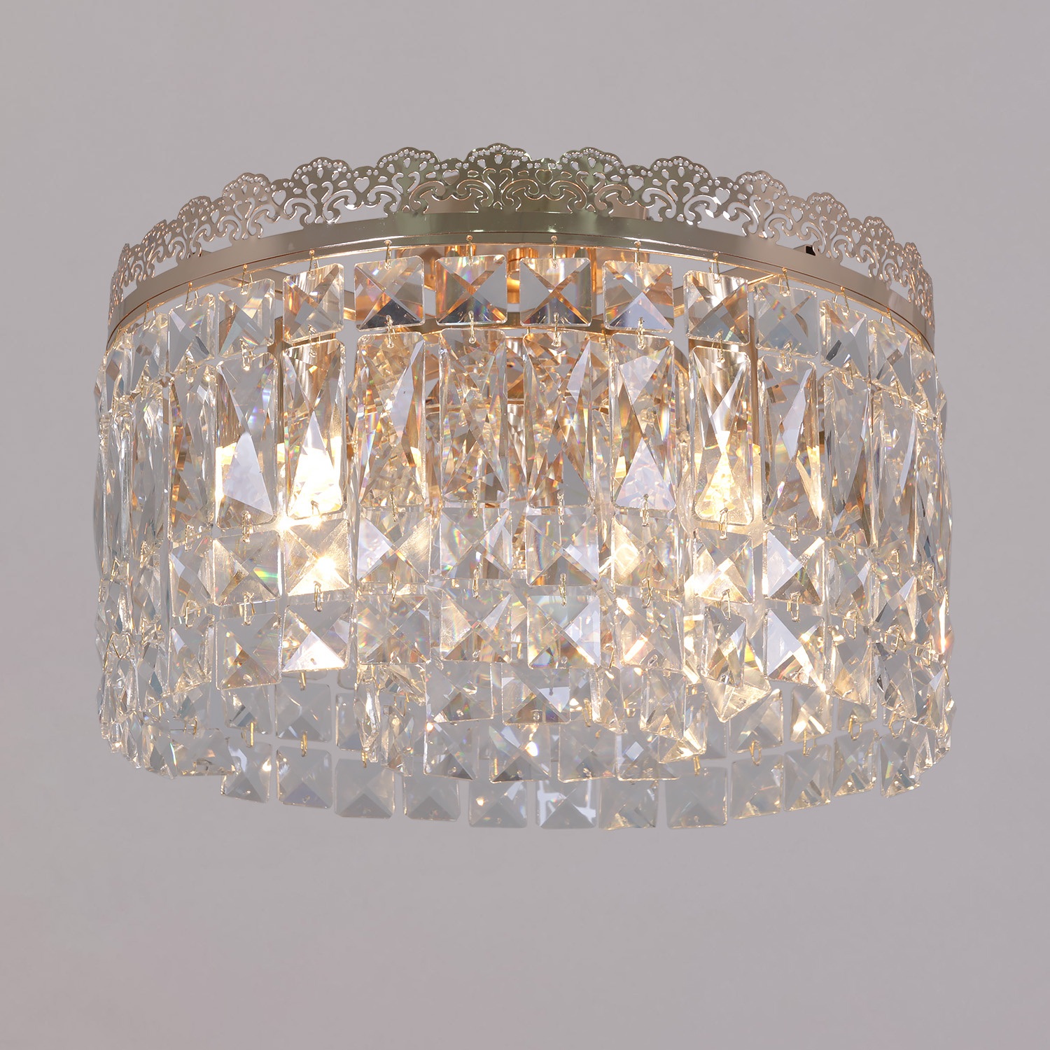 Изображение товара Потолочная люстра хрустальная Reluce 90329-0.3-05 FGD классика Италия