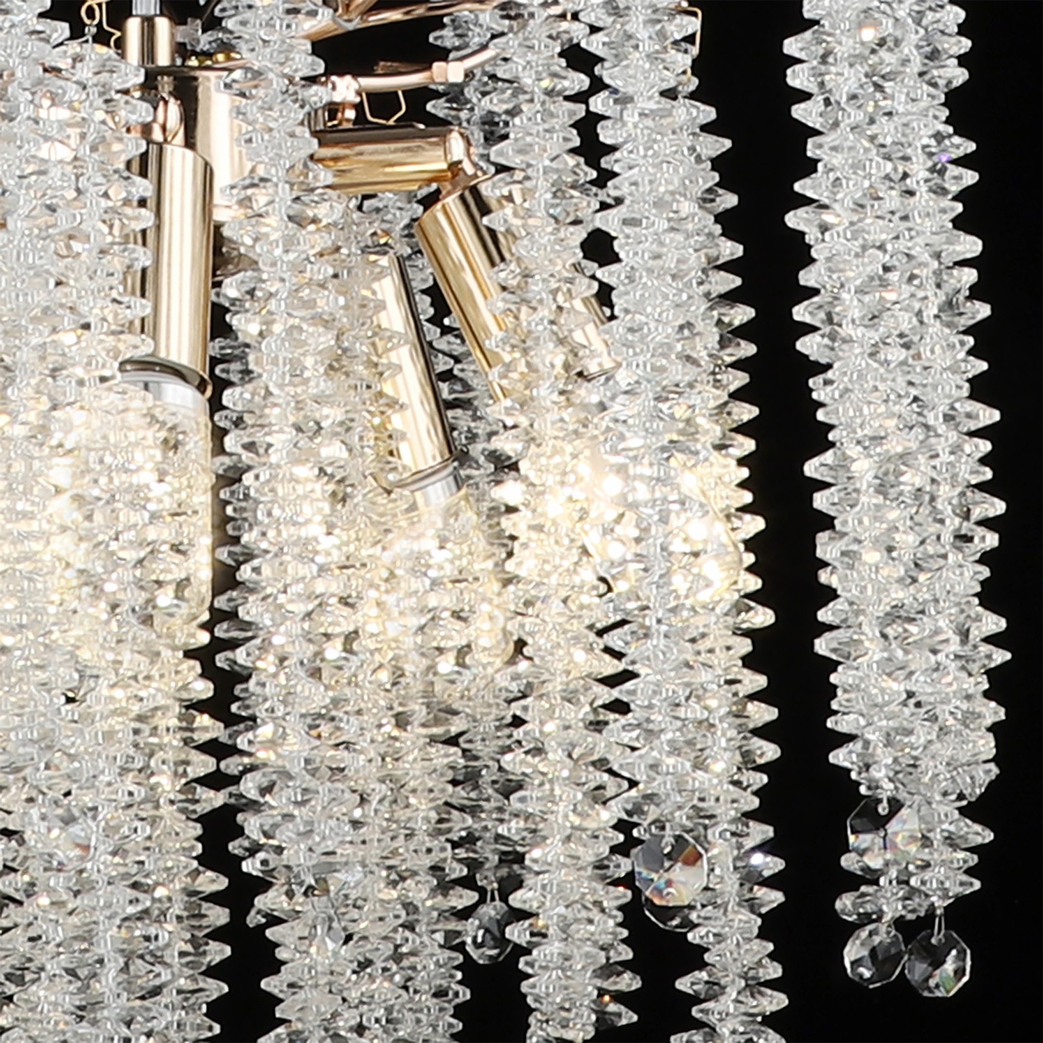 Изображение товара Подвесная хрустальная люстра Reluce 86620-0.4-05 FGD Арт-Деко с 5 лампами