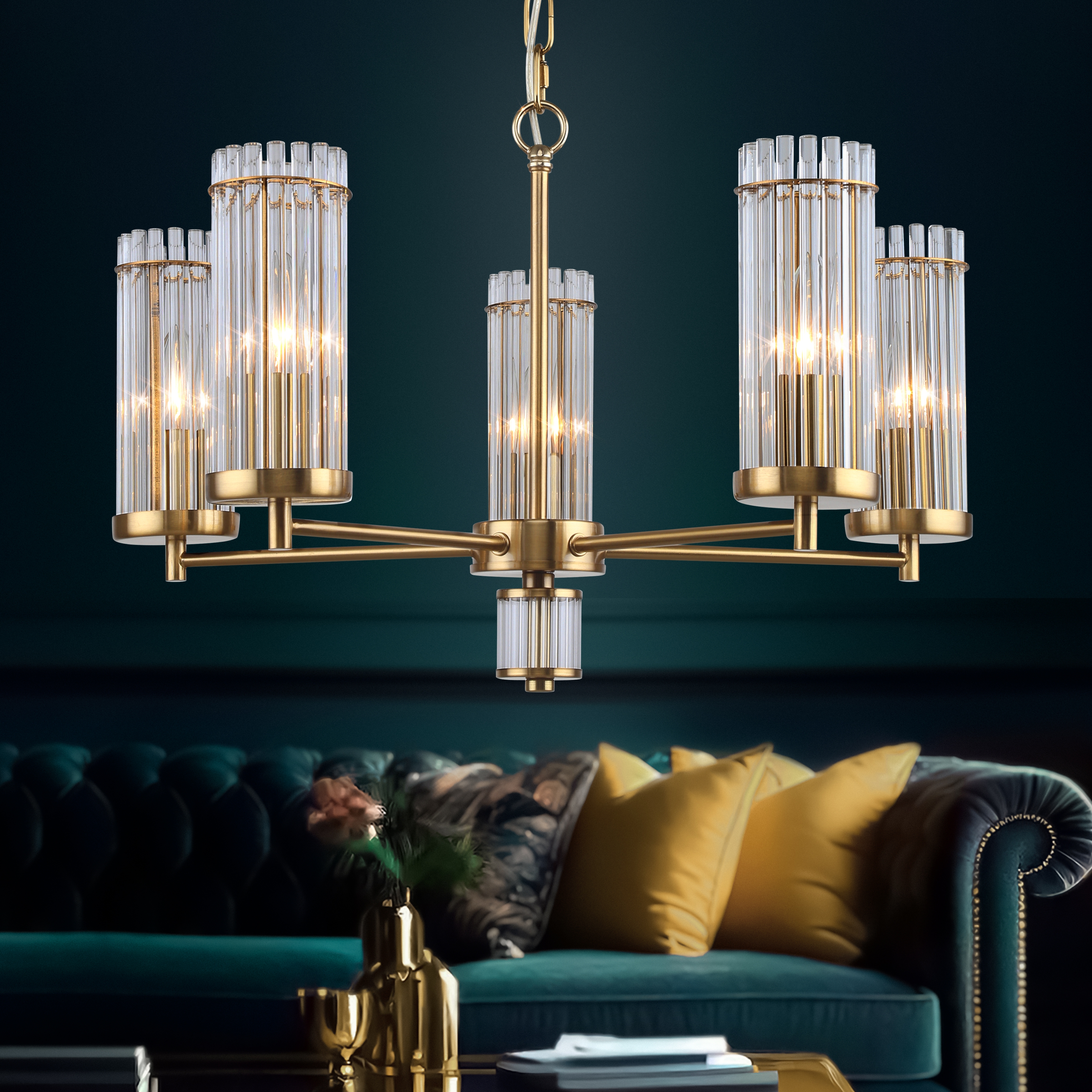 Изображение товара Подвесная люстра Rivoli Dolly 2074-305 для гостиной и спальни