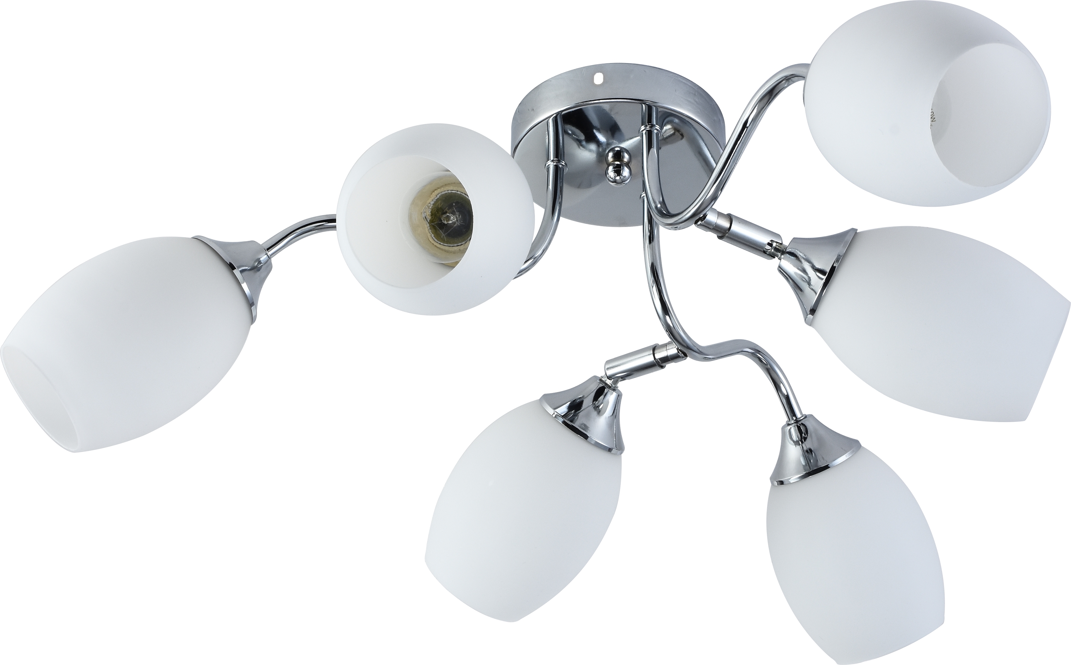 Изображение товара Потолочная люстра Rivoli Hollie 3135-306 с 6 плафонами для модерн интерьера