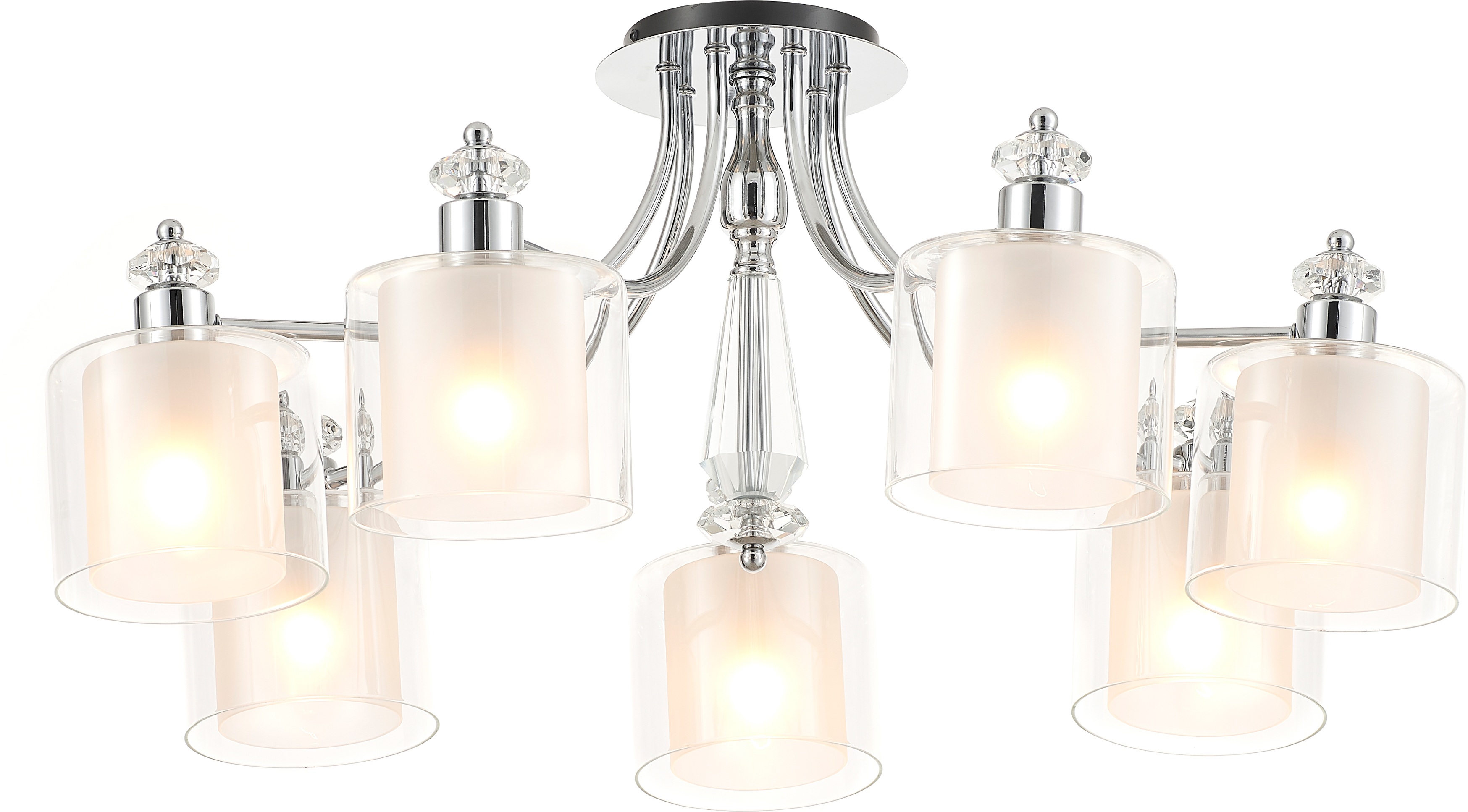 Изображение товара Потолочная люстра Rivoli Lavinia 3170-307 стиль модерн для гостиной и кухни