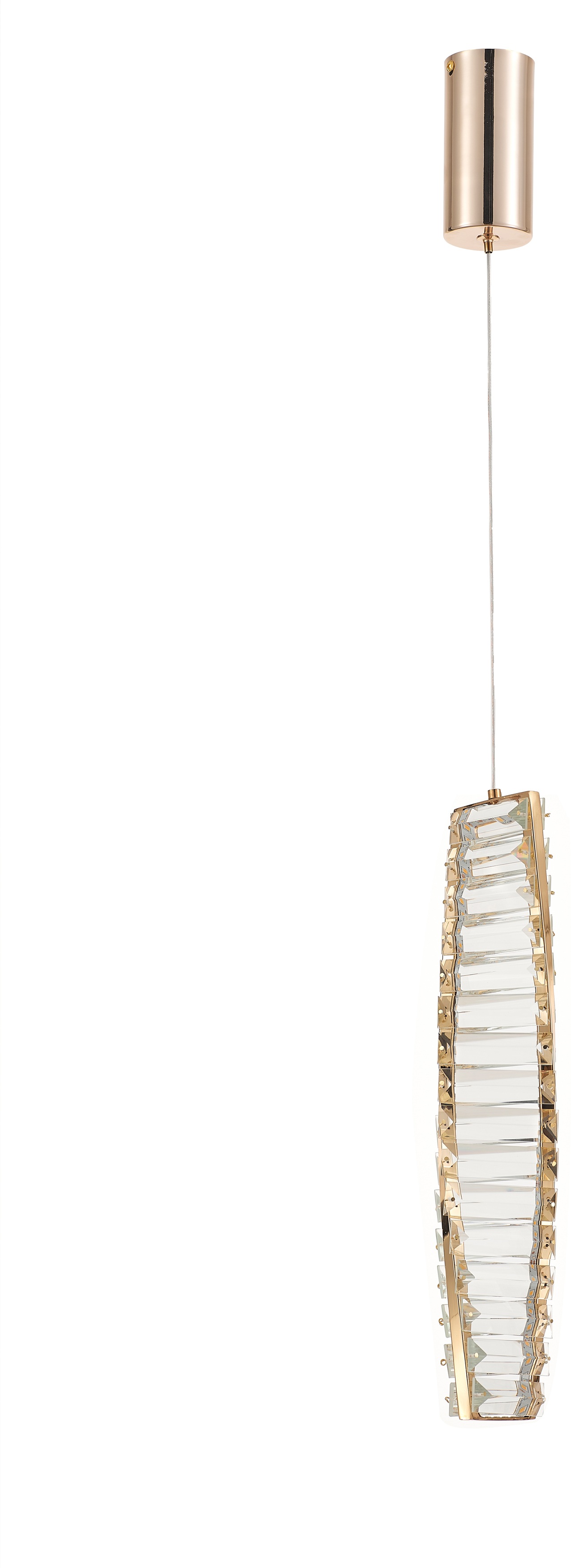 Изображение товара Подвесной светодиодный светильник молекулы Rivoli Madalina 6165-201 стиль модерн золото