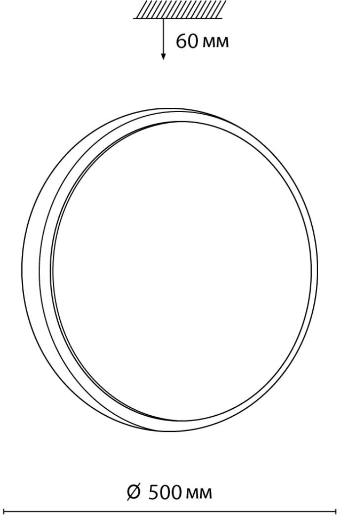 Изображение товара Настенно-потолочный светильник Sonex Losta 7628/EL