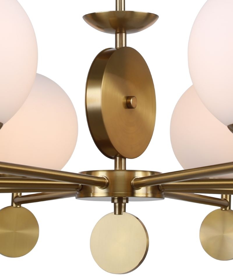 Изображение товара Потолочная люстра Stilfort Marsela 2141/05/08P шарики