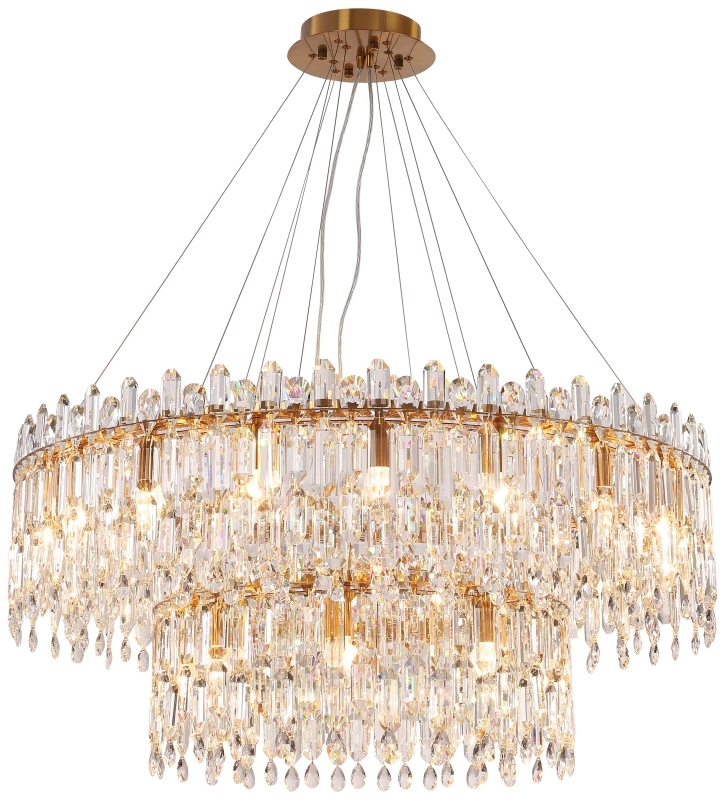 Изображение товара Подвесная люстра каскадная хрусталь Stilfort Legacy 2158/05/26P с подвесками