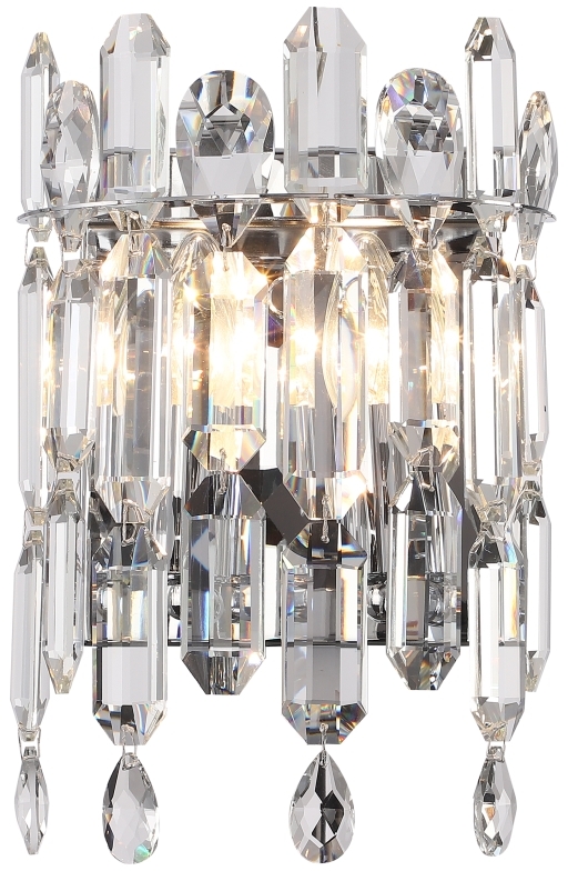 Изображение товара Настенный светильник с хрустальными подвесками Stilfort 2158/09/02W