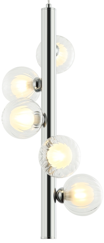 Изображение товара Подвесной светильник Stilfort Shardin 2165/09/05P 5 шариков хром стиль модерн