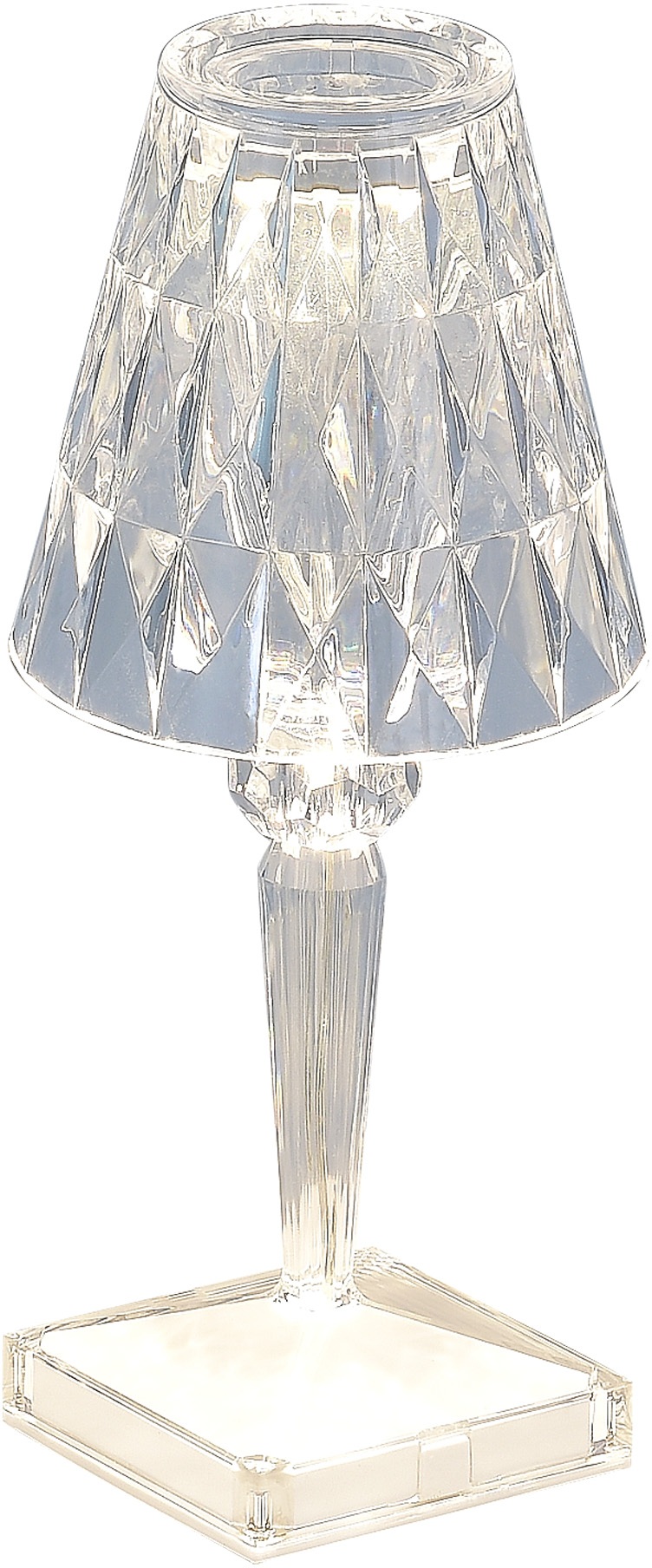 Изображение товара Настольная лампа ST Luce Sparkle SL1010.744.01 Прозрачный/Прозрачный LED 1*2W 3000K - 6000K