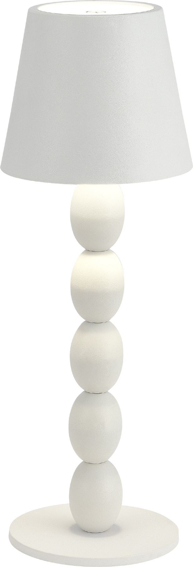 Изображение товара Настольная лампа led пластиковый плафон ST Luce Ease SL1011.504.01 Белый/Белый LED 1*3W