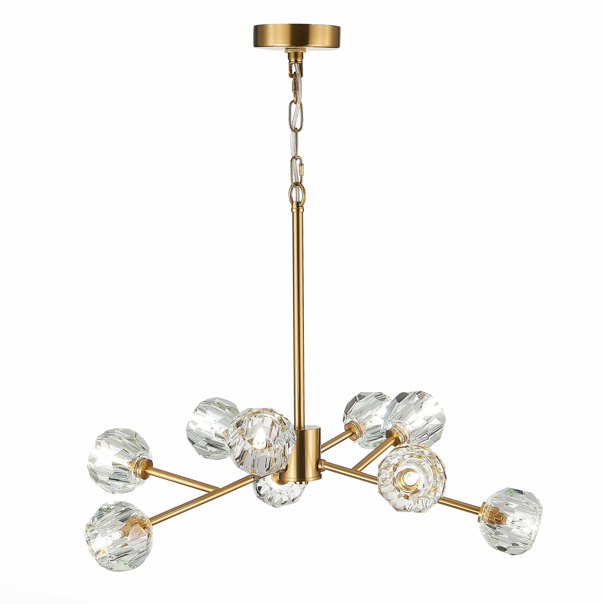 Изображение товара Подвесная люстра молекулы хрустальная светодиодная ST Luce Romano SL1166.303.09