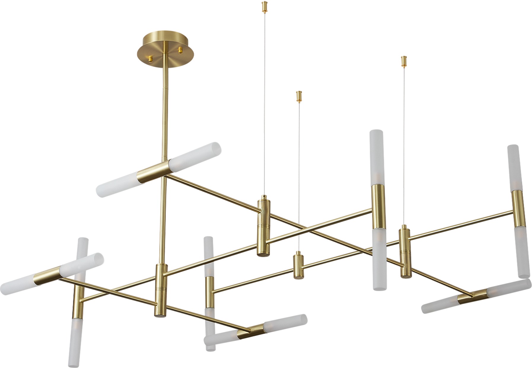 Изображение товара Потолочная люстра ST Luce SL1216.203.16 16xG9 металл стекло техно