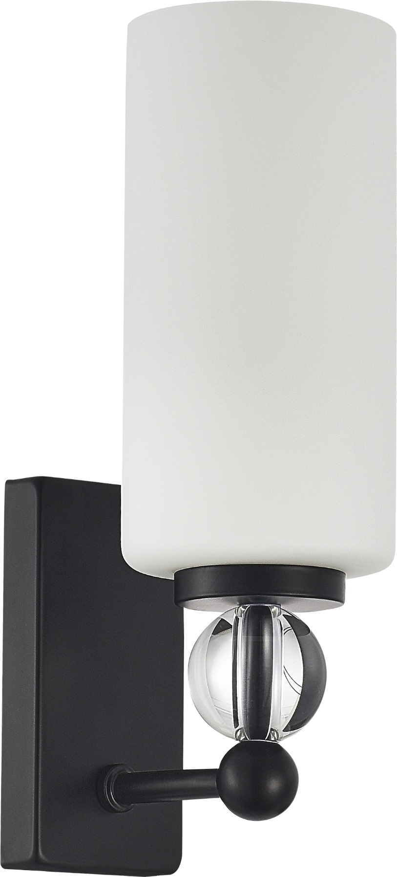 Изображение товара Бра ST Luce SL2003 SL2003.401.01 черный/белый E27 1*40W