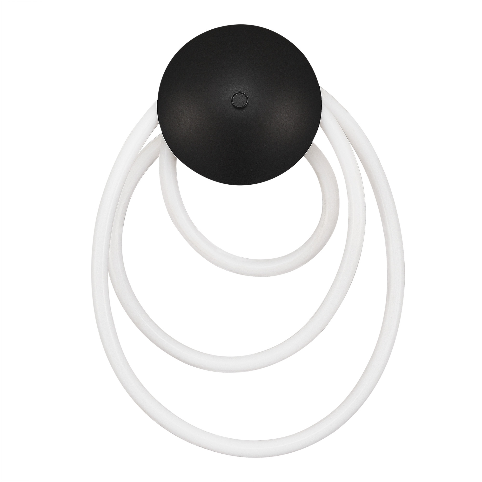 Изображение товара Настенный светильник с гибким неоном ST Luce Sagrato SL6102.411.30 Черный/Белый LED 1*30W 3000K