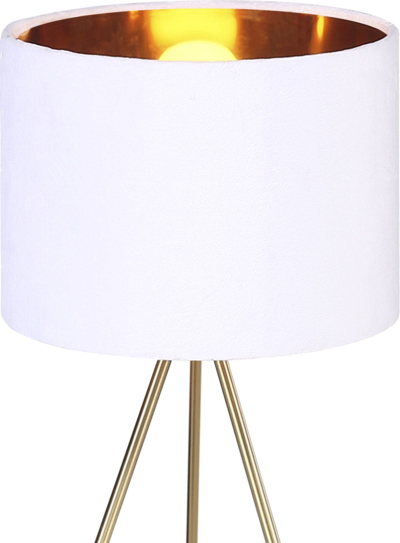 Изображение товара Настольная лампа ST Luce Fuego SL6242.504.01 Золотистый/Белый E27 1*40W