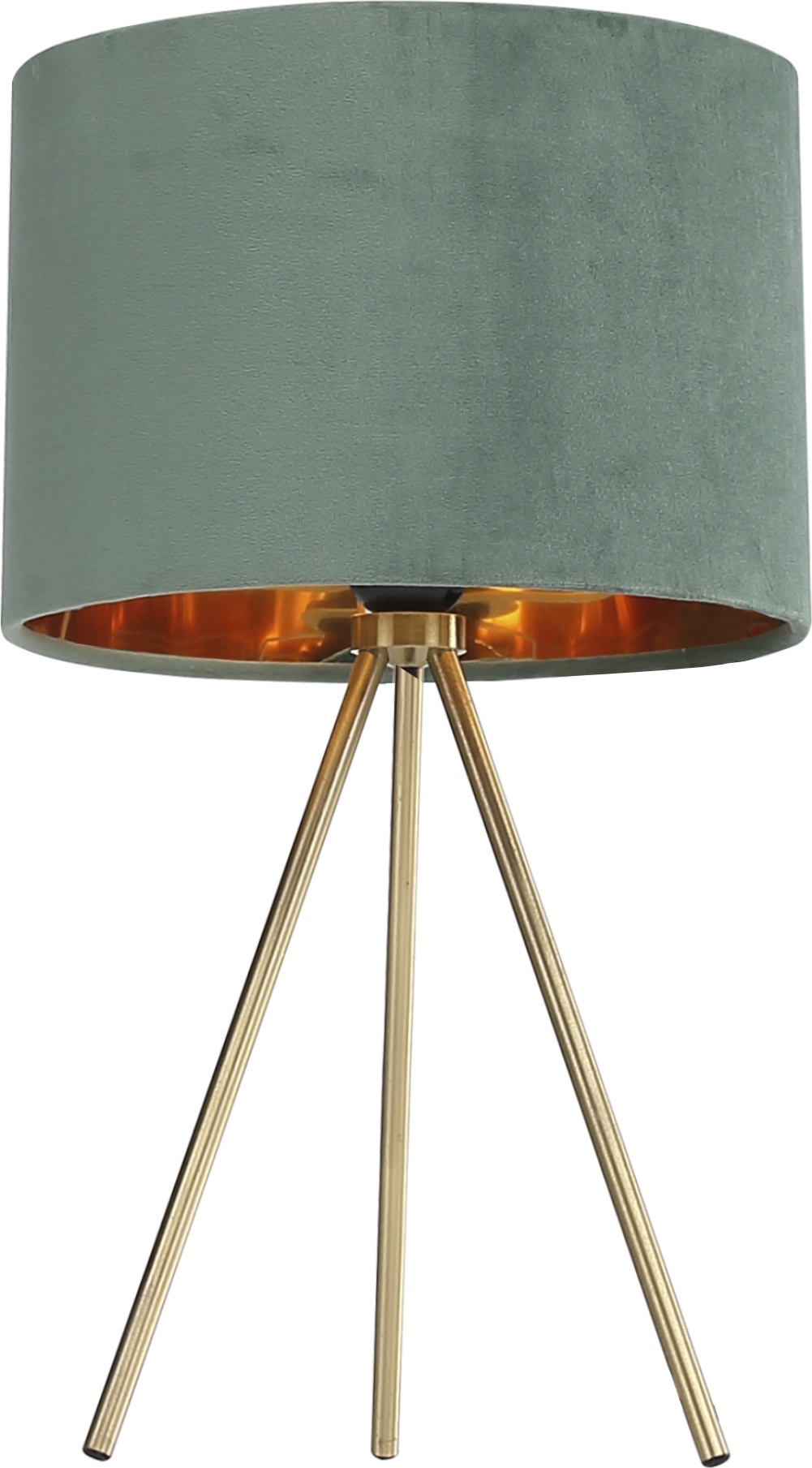 Изображение товара Настольная лампа ST Luce Fuego SL6242.704.01 Золотистый/Зеленый E27 1*40W