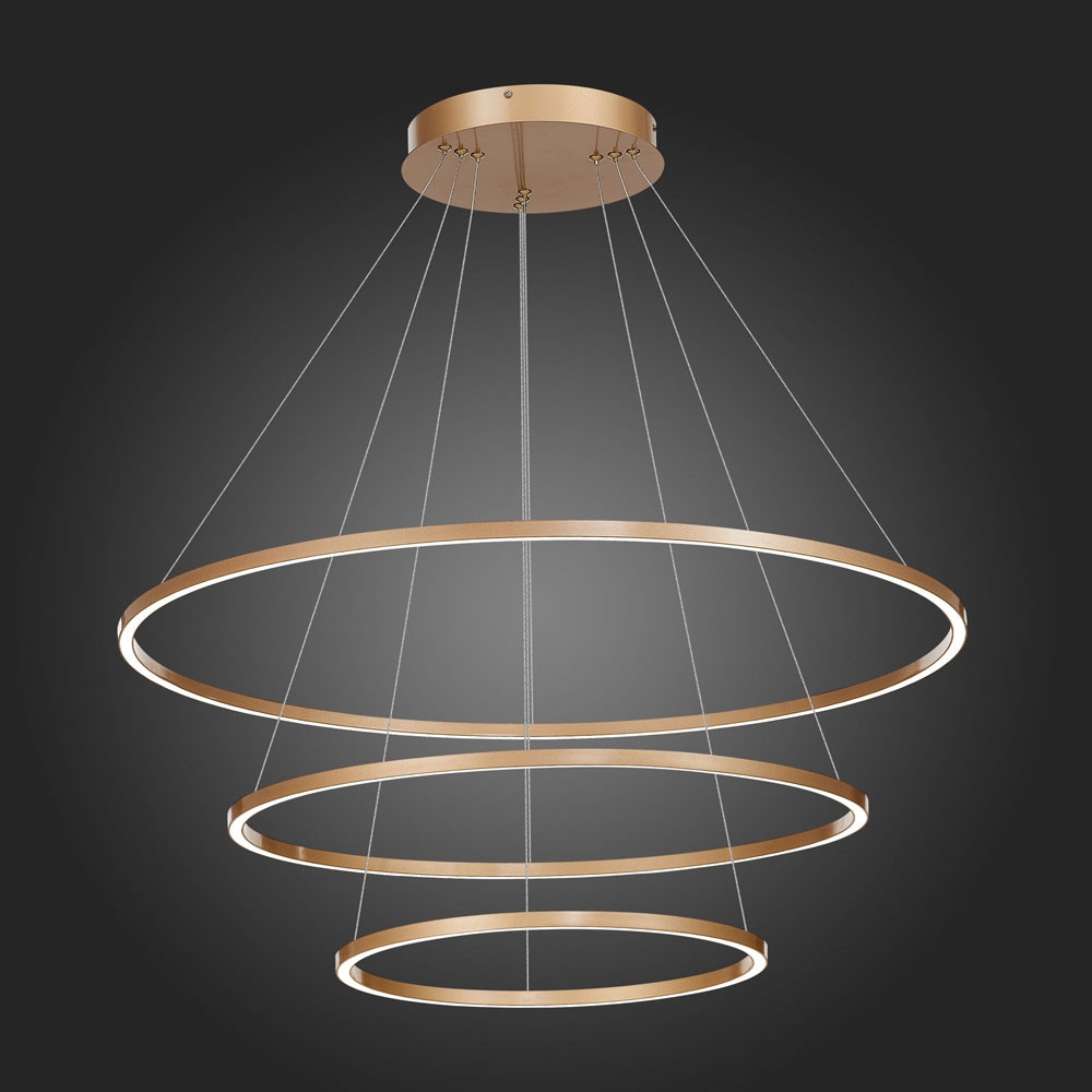 Изображение товара Подвесной светодиодный светильник кольцо ST605 ST Luce Down 80см хай-тек