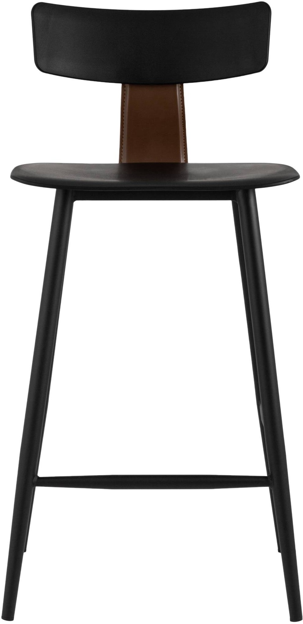 Изображение товара Барный стул полубарный ANT черный 90 см - современный металлический дизайн