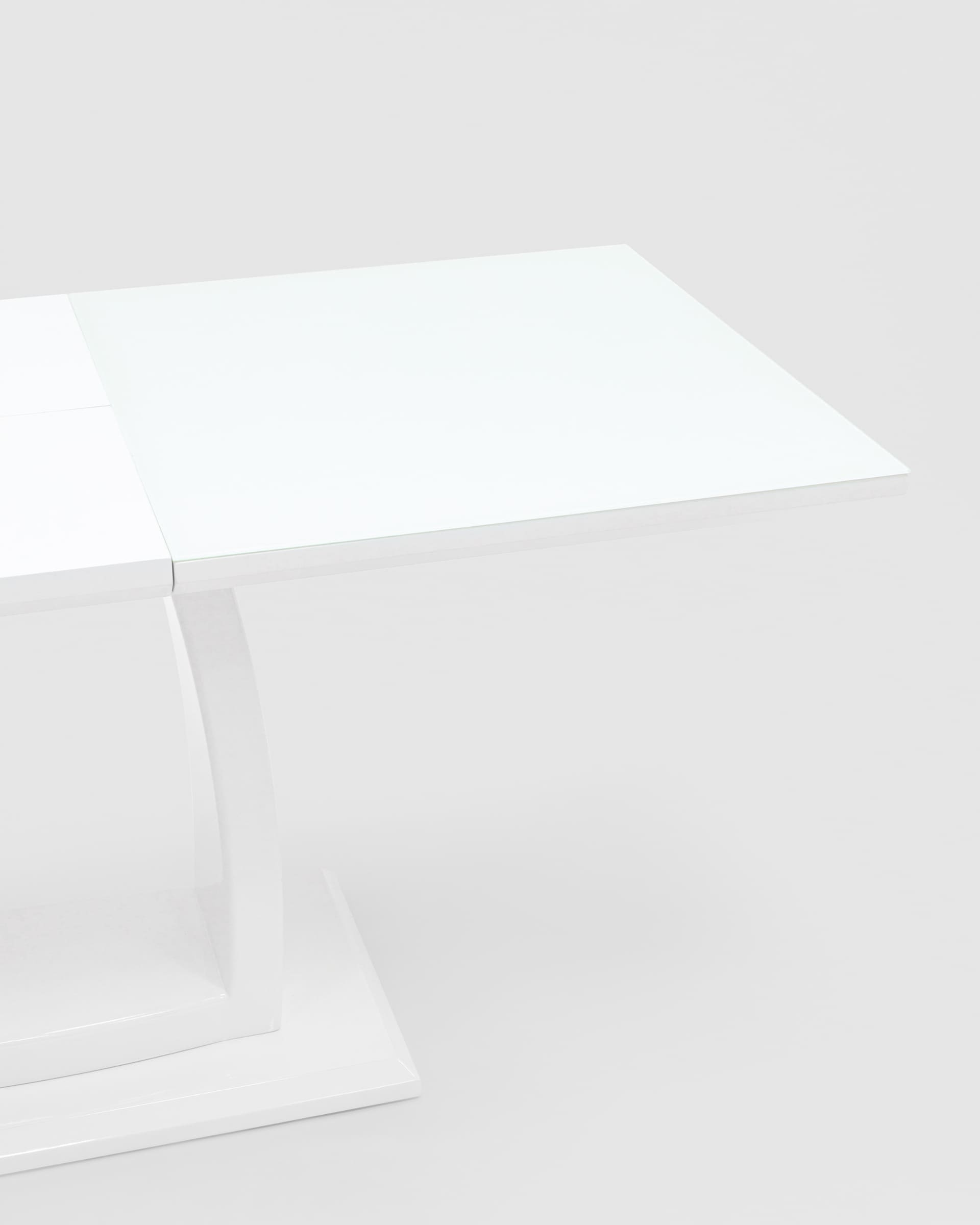 Белый глянцевый стол китай