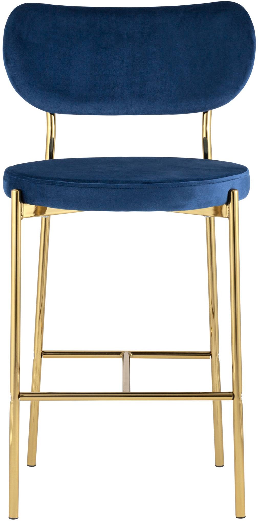 Велюровые стулья с золотыми ножками