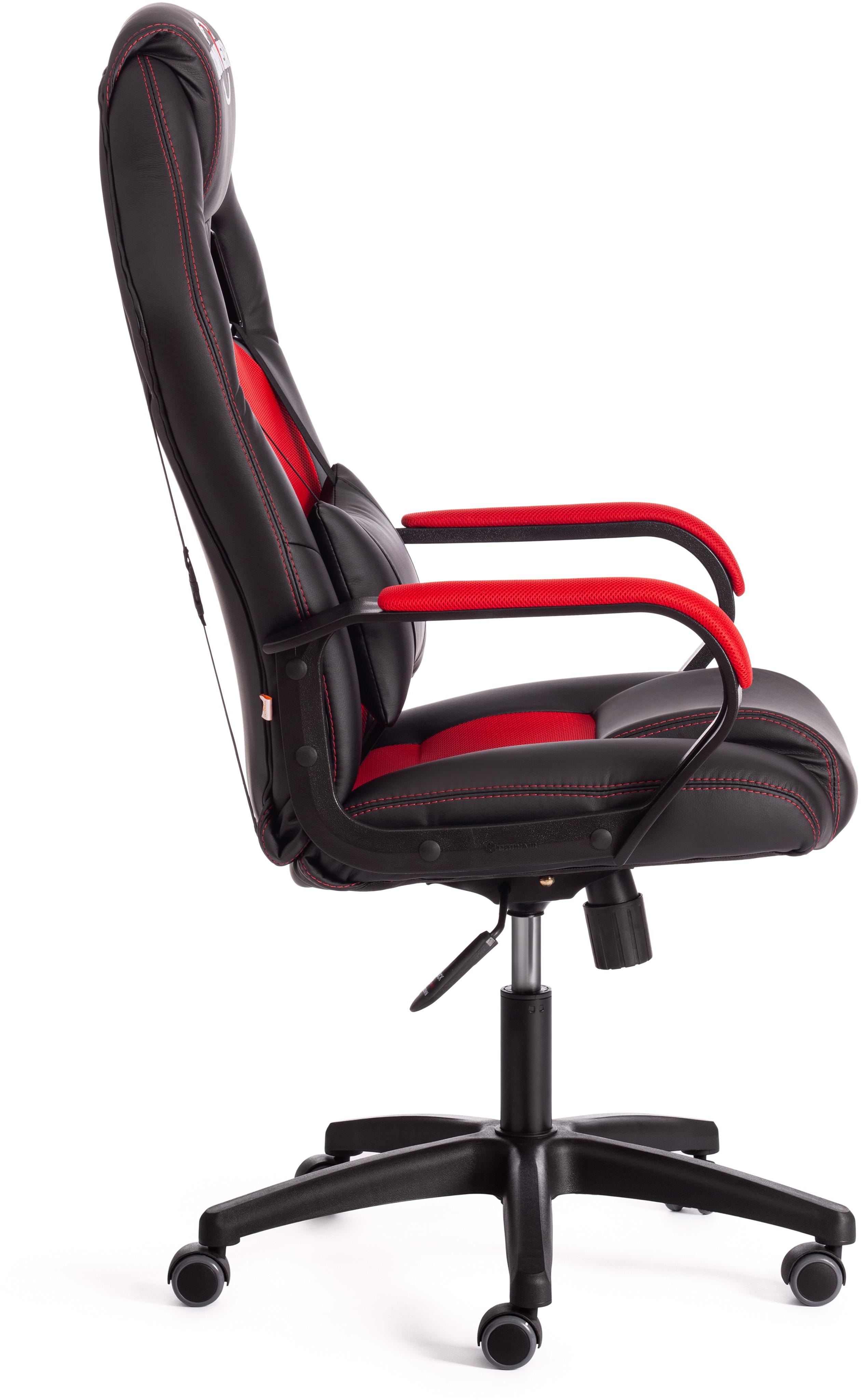 Изображение товара Игровое кресло DRIVER (22) черное с красным комфортное для игр и работы