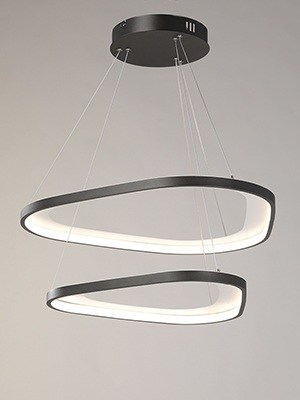 Изображение товара Подвесной светильник светодиодный Vitaluce V2692-1/2S 53Вт 3900-4200K для современного интерьера