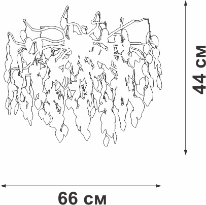 Изображение товара Потолочная люстра Vitaluce V28320-8/7PL